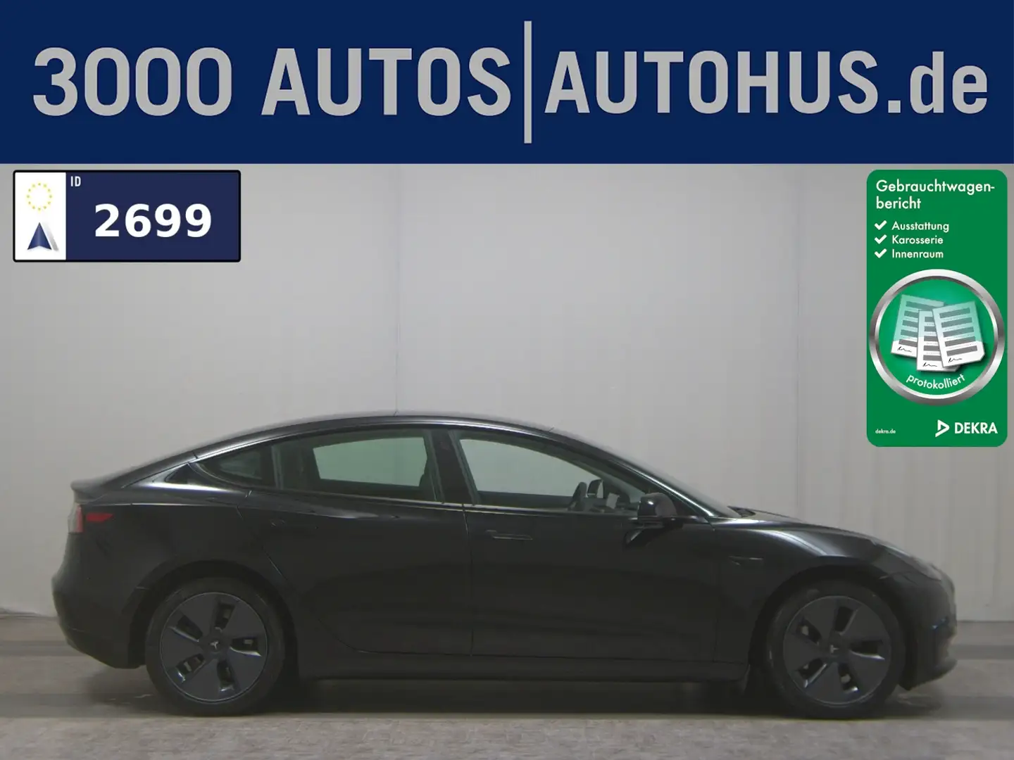 Tesla Model 3 RWD Navi Pano Leder RFK Weiß - 1