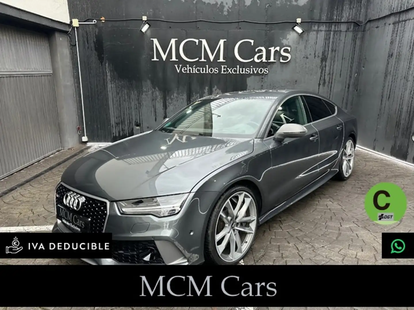 Audi RS7 Sportback 4.0 TFSI performance Q. Tip. Gris - 1