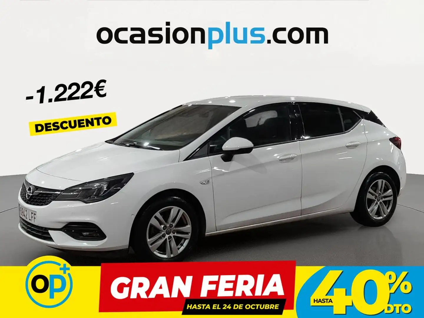 Opel Astra 1.2T S/S GS Line 110 Blanco - 1
