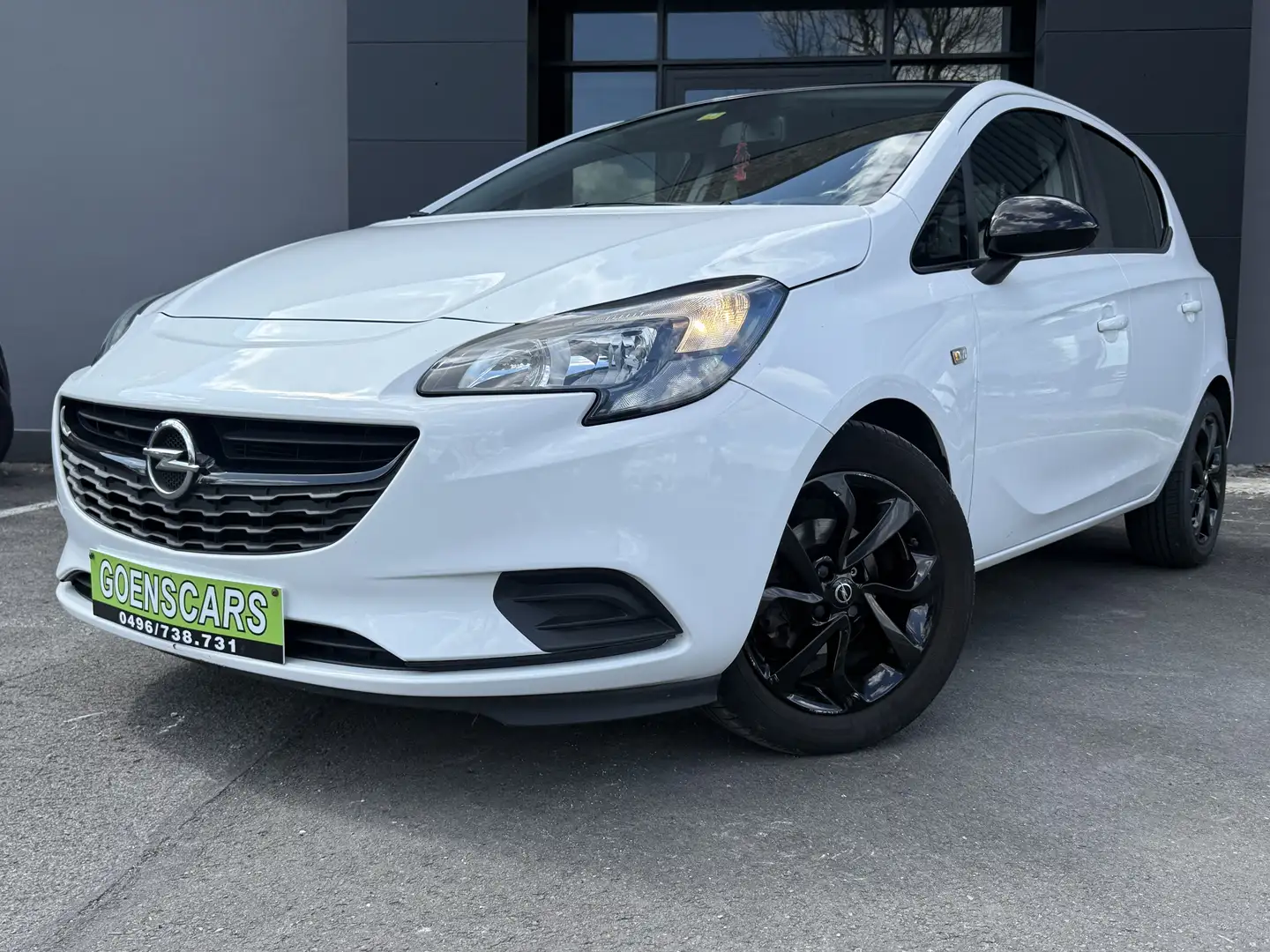 Opel Corsa 1.2i Black Edition,GPS,GARANTIE,PRETE IMMATRICULÉ White - 1