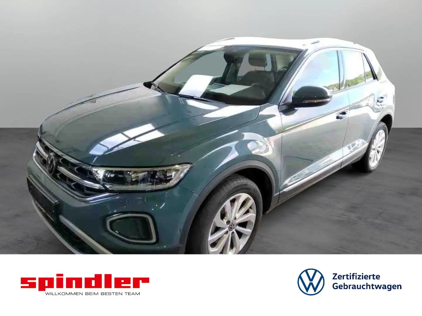 Volkswagen T-Roc Style 1.5 TSI DSG / Matrix, AHK, RFK, ACC Blau - 1