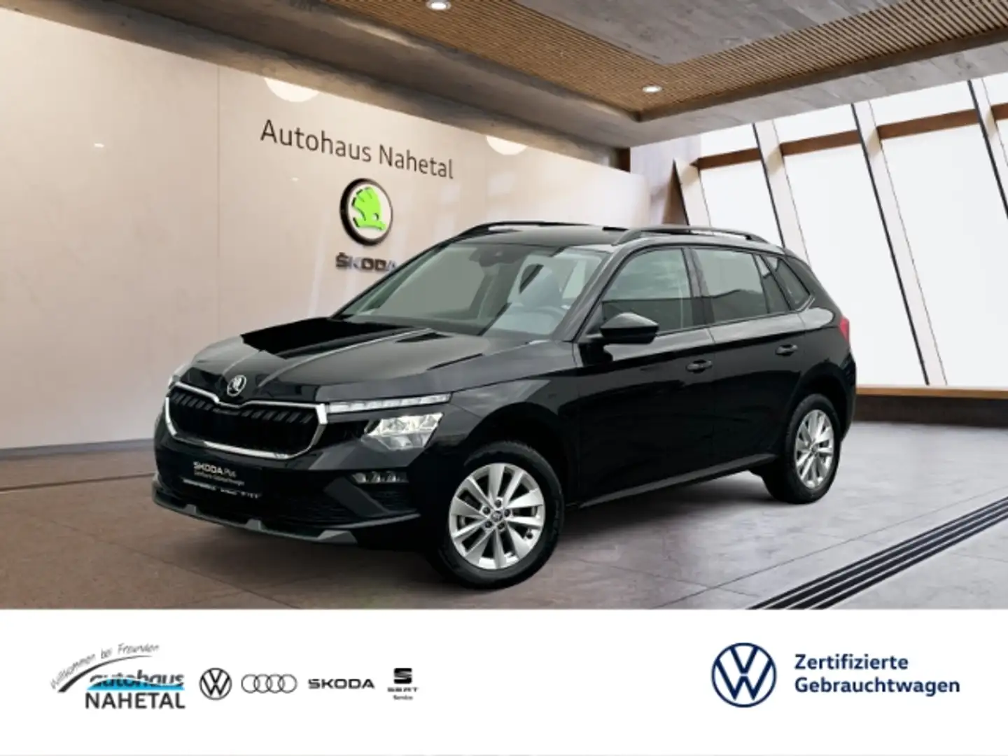 Skoda Kamiq 1.0TSI DSG Select. LED NAVI ACC REAR VIEW KESSY 2Z Schwarz - 1