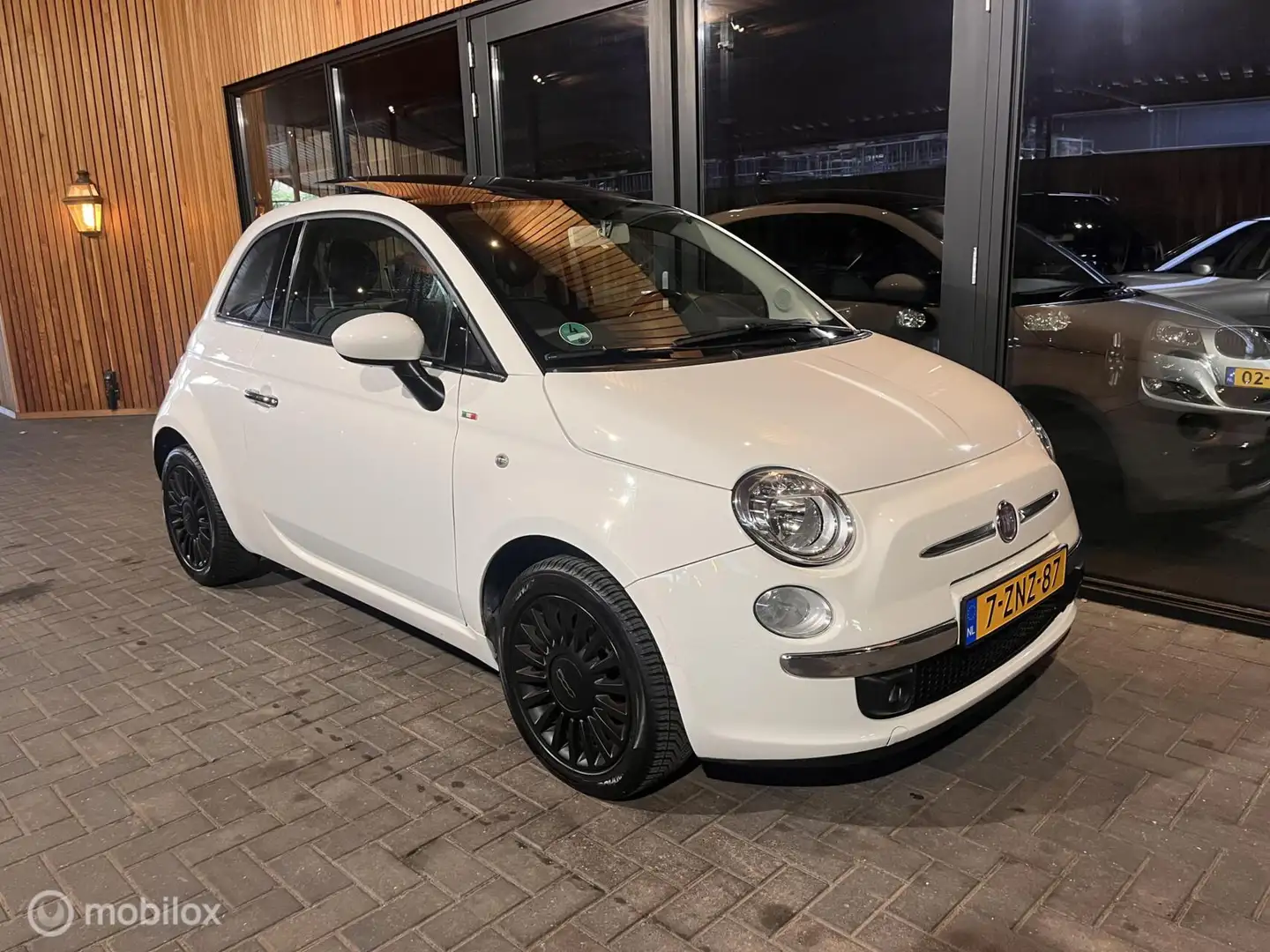 Fiat 500 1.2 Naked | SCHUIFDAK | AIRCO | ELEKTRISCHE RAMEN Wit - 1