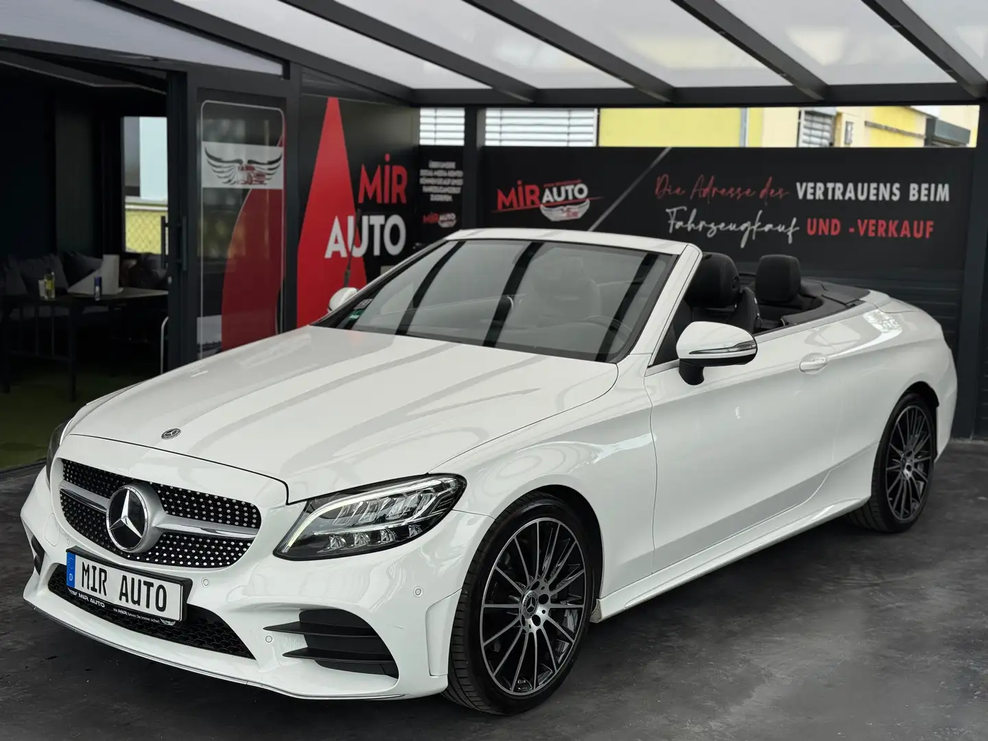 Mercedes-Benz C 220 C 220d AMG-LINE/MEMORY/FACELIFT Blanc - 1