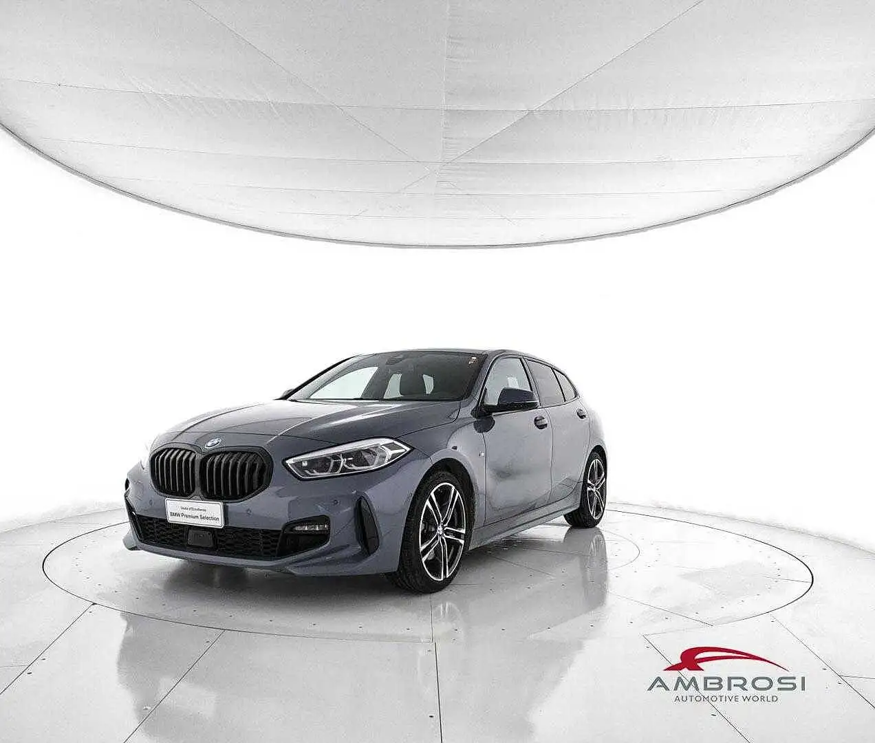 BMW 118 5-porte 118d Msport auto Grigio - 1