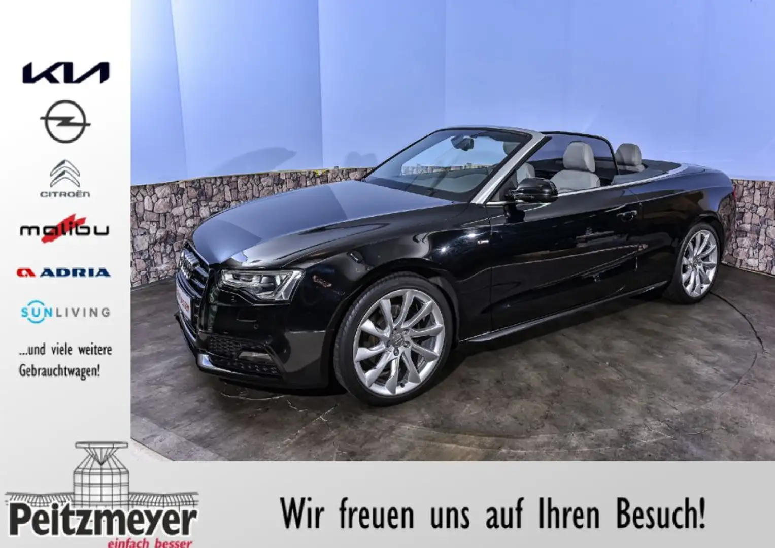 Audi A5 Cabrio 1.8 TFSI multitronic Schwarz - 1