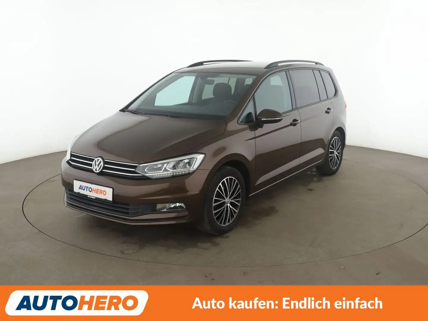 Volkswagen Touran 1.4 TSI Comfortline BMT Aut.*NAVI*LED*ACC* Brun - 1
