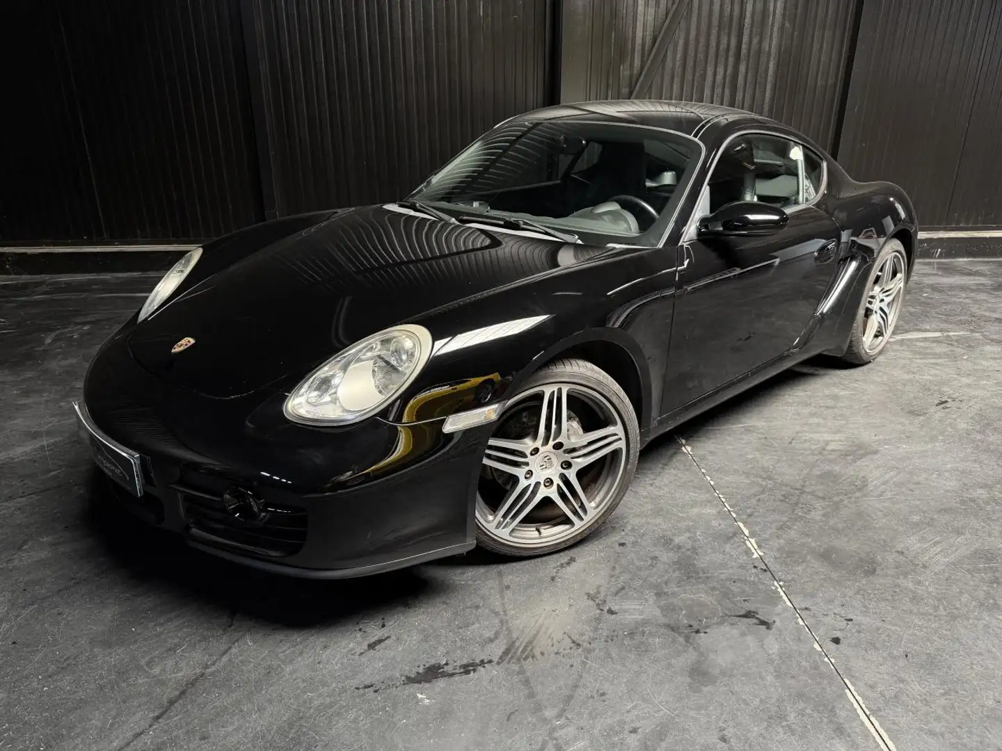 Porsche Cayman 987 2.7i 245 - CARPLAY - JANTES TURBO - FRANCAISE Noir - 1