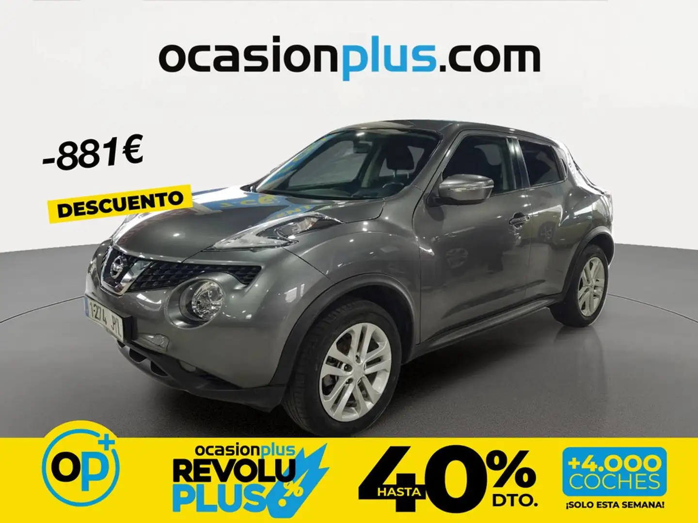 Nissan Juke 1.5dCi Acenta 4x2 Gris - 1