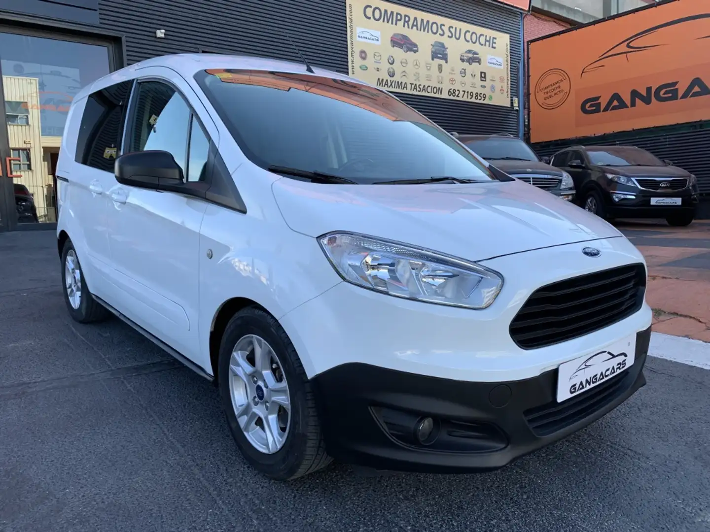 Ford Transit Courier Kombi 1.5TDCi Trend 95 Blanc - 2