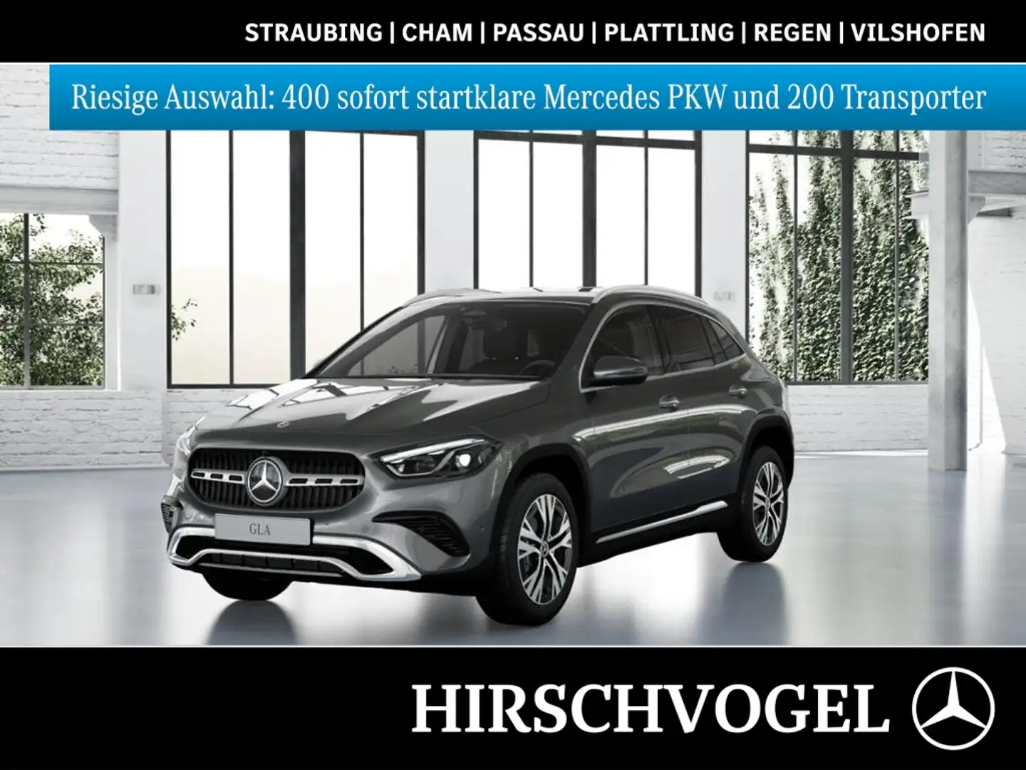 Mercedes-Benz GLA 180 Progressive Line+AHK+DISTRONIC+KEYLESS Grau - 1