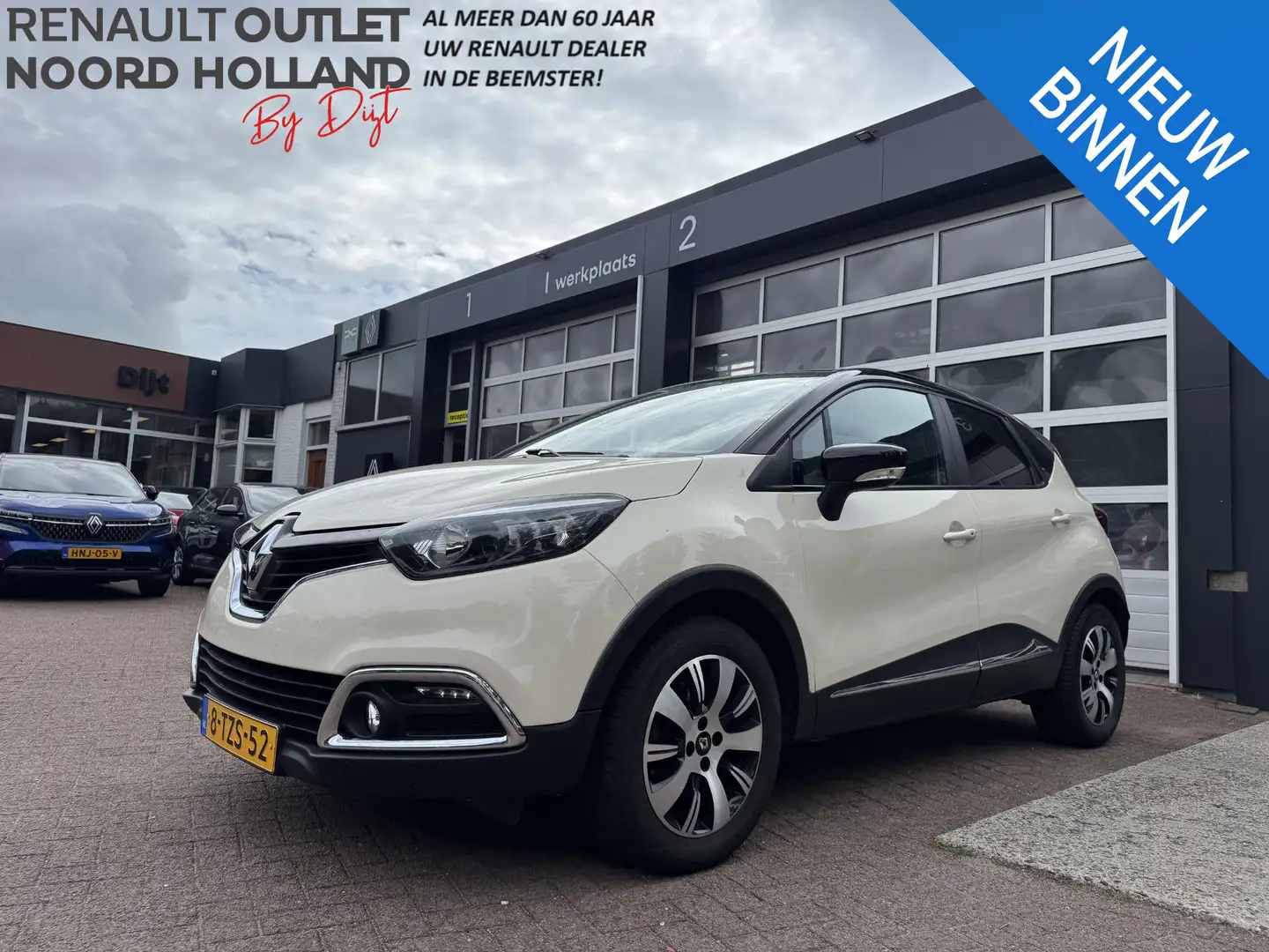 Renault Captur 1.2 TCe 120pk EDC Expression Automaat+Trekhaak! Wit - 1