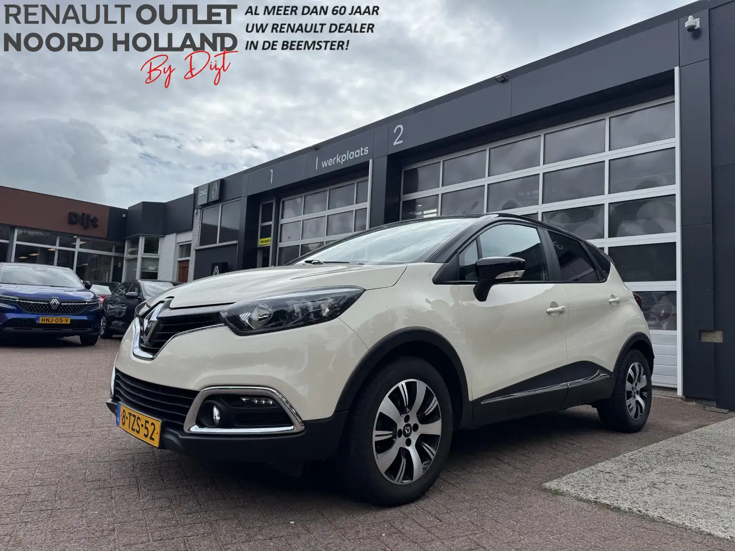 Renault Captur 1.2 TCe 120pk EDC Expression Automaat+Trekhaak! Wit - 1