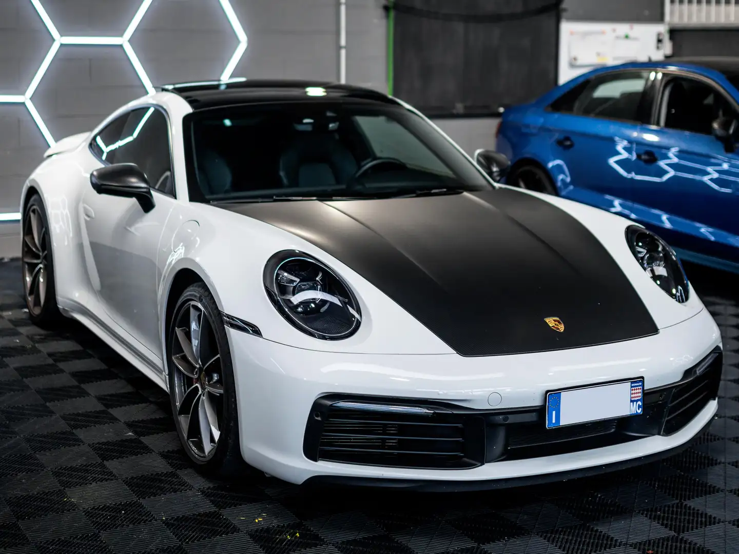 Porsche 911 911 Coupe 3.0 Carrera 4S auto Bianco - 1