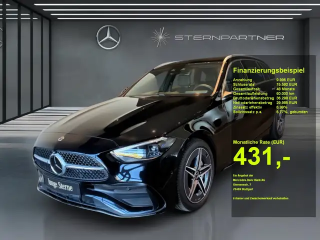 Mercedes-Benz C 300 T AMG+Distronic+Kamera+AHK+Ambiente+SHZ+