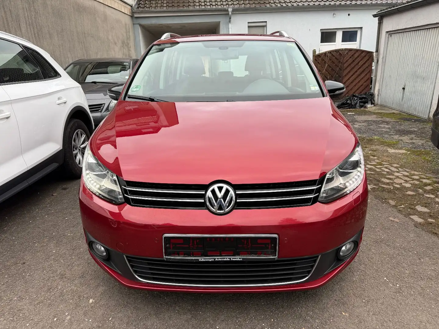 Volkswagen Touran 2.0 TDI Style *Automatik/Navi/7-Sitze* Rouge - 2