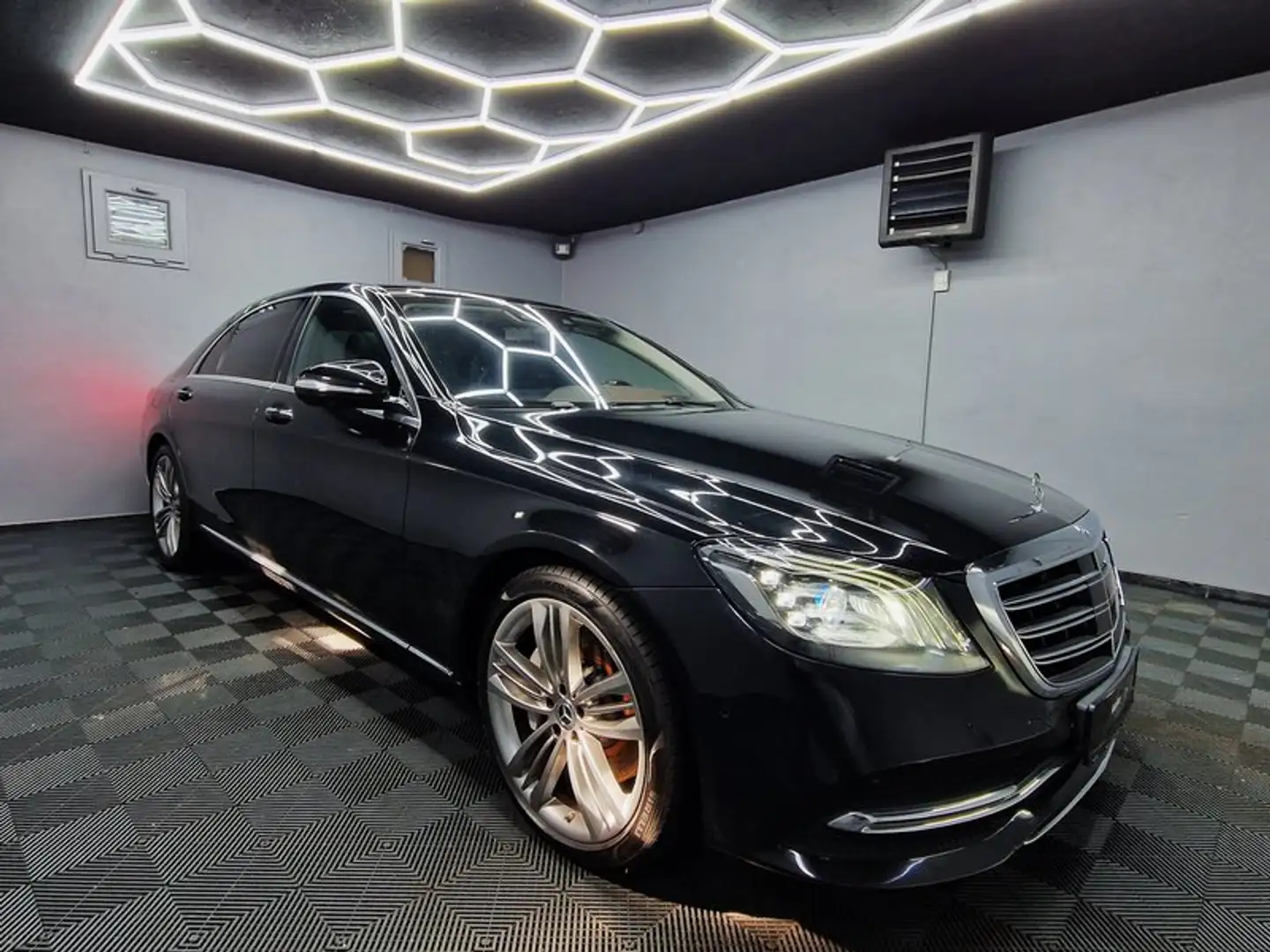Mercedes-Benz S 400 d 4Matic L|LEDER|PANO|STHZ|REMOTE|HEAD Negru - 2
