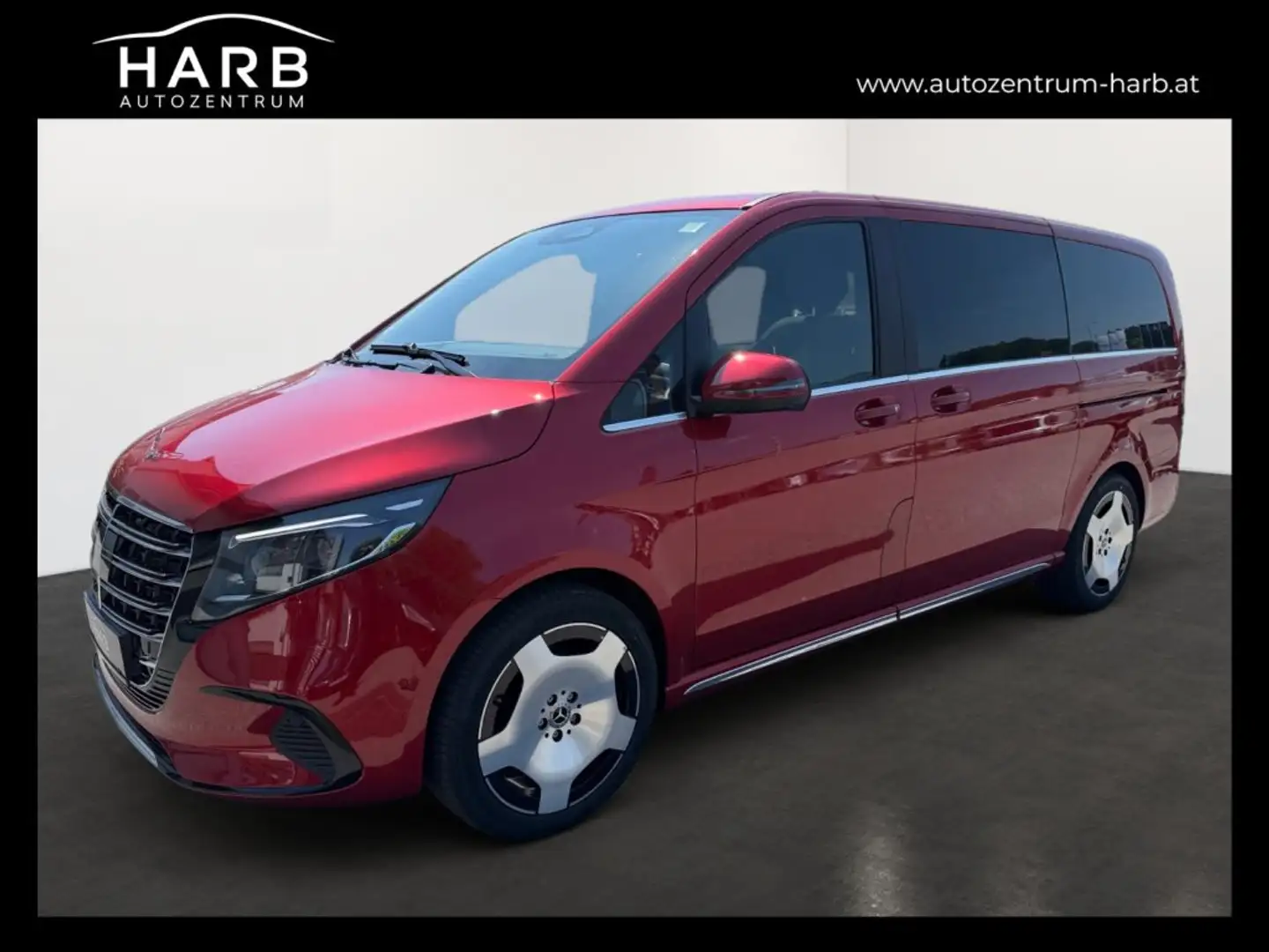 Mercedes-Benz V 300 d lang 4matic EXCLUSIVE Rot - 1