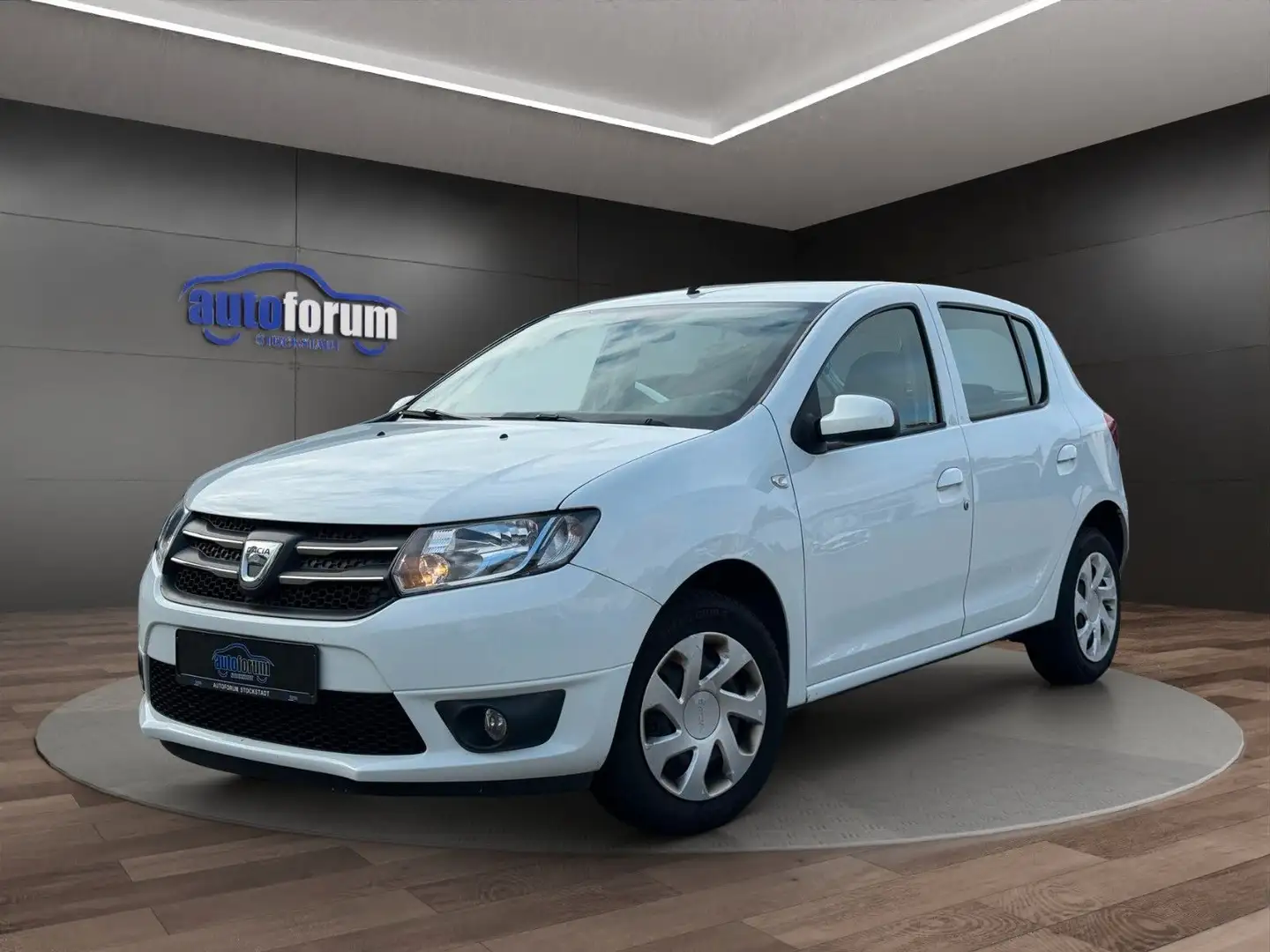 Dacia Sandero TCe 90°1Hd°Klima°Navi°5-Türig°TÜV Weiß - 1