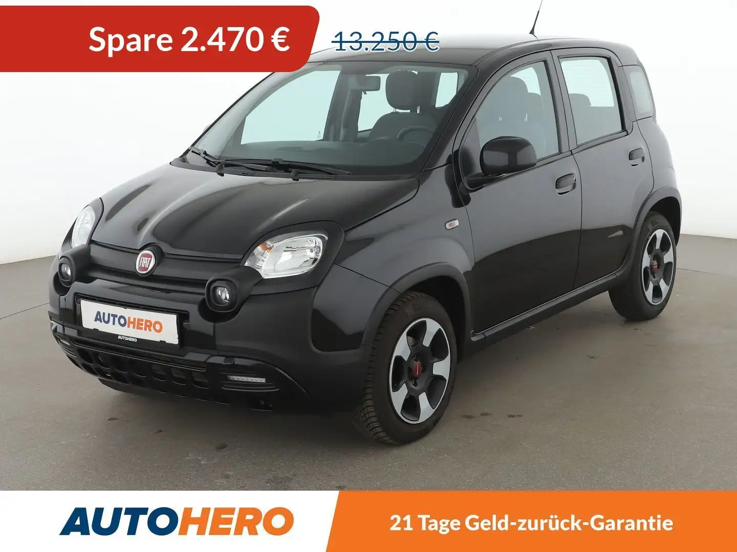 Fiat Panda 1.0 Mild-Hybrid City Plus *START/STOP*KLIMA* Schwarz - 1