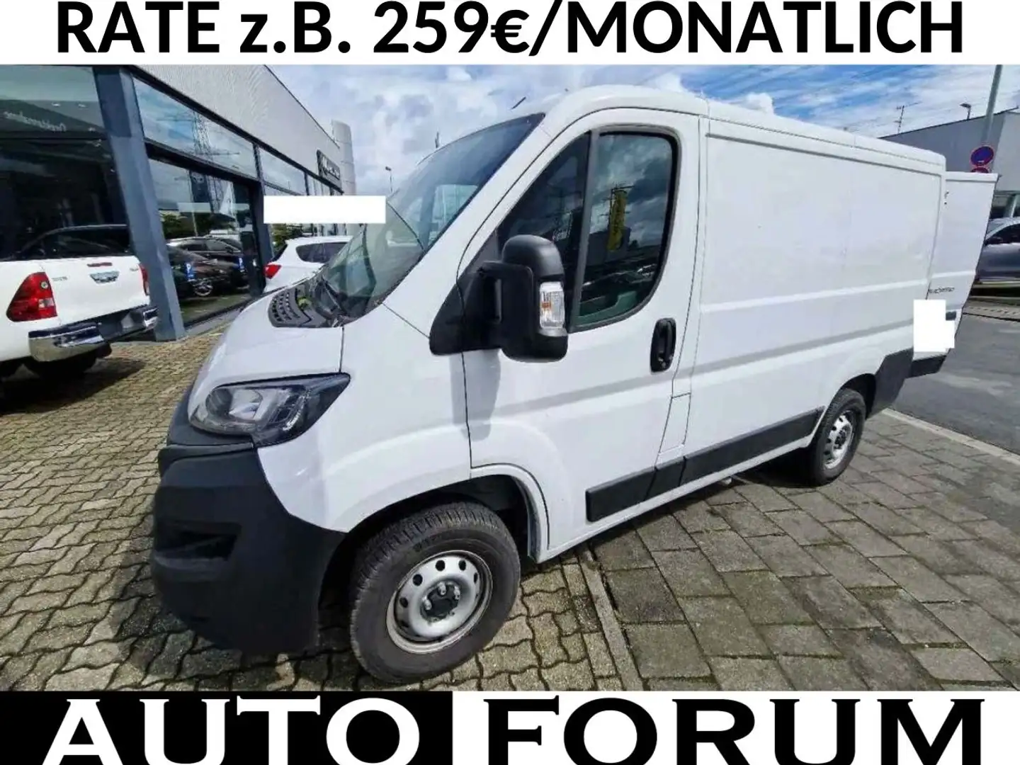 Fiat Ducato 2.2 D L1H1 3,0t KLIMA CAM 3STZ VERKLEIDET Weiß - 1
