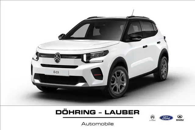 Citroen E-C3 Elektro 113 Standard-Range Team D Allwetter  Navi/Autom./Klima/Park-Assist./Sitzhzg./MF-Lenkrad/BC/Tempomat/L-R Sensor