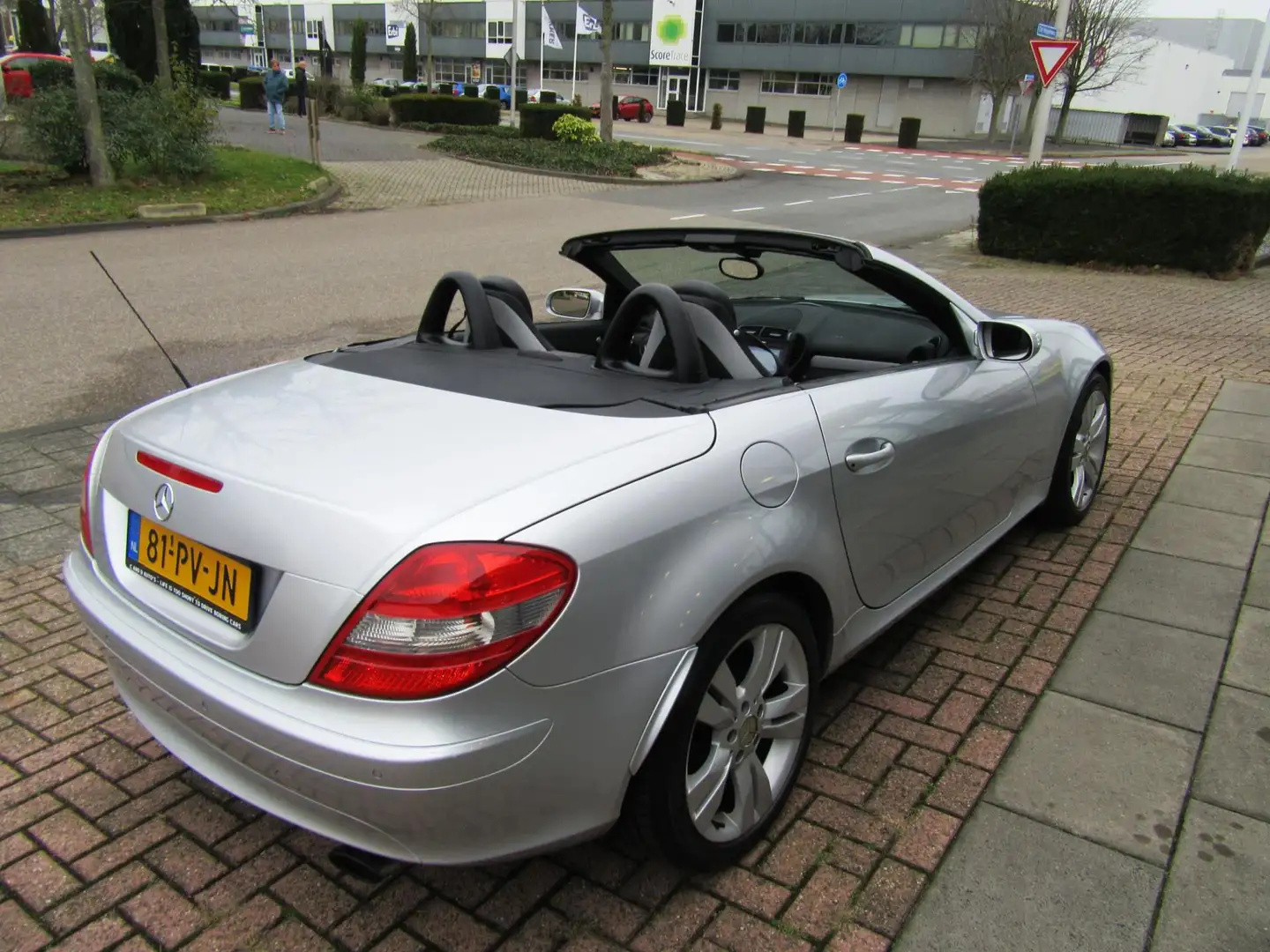 Mercedes-Benz SLK 200 K 2005 AUT LEDER CARPLAY Gris - 2