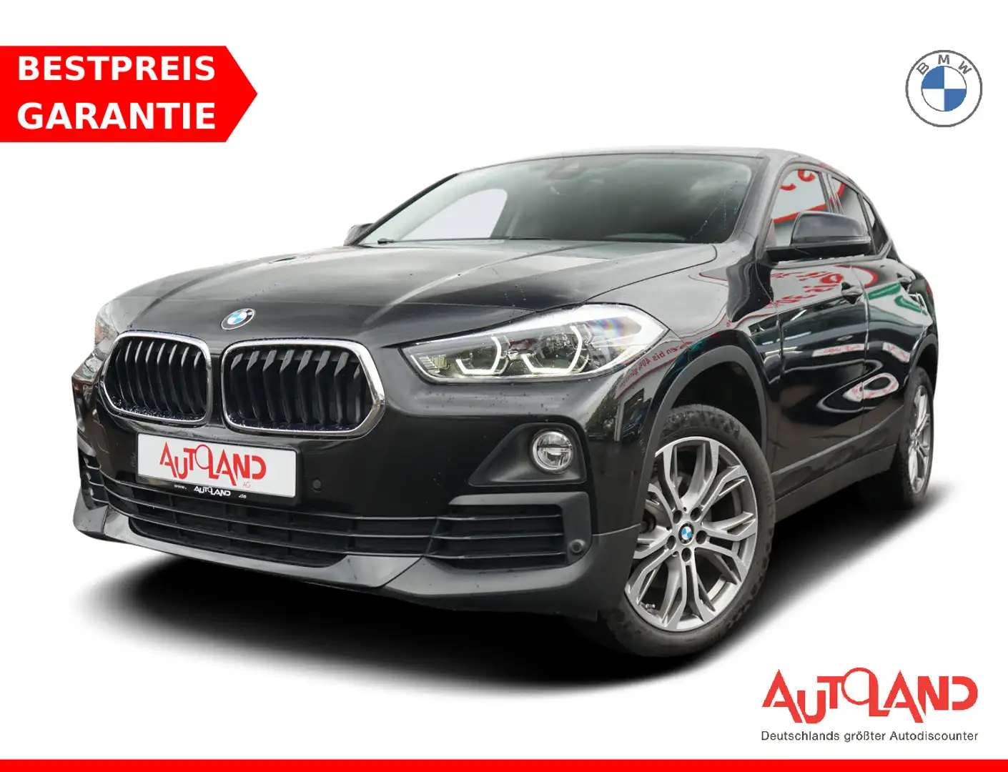BMW X2 sDrive 18 d Advantage LED Navi Panorama PDC Zwart - 1