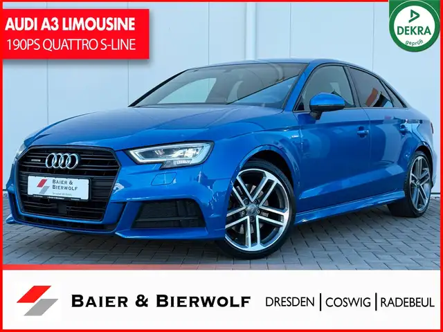 Audi A3 Limousine 2.0TFSI quattro S LINE KEYLESS LED