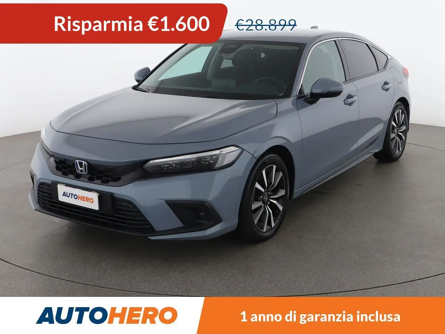 Honda Civic 2.0 e:HEV Elegance eCVT FHEV Grigio - 1