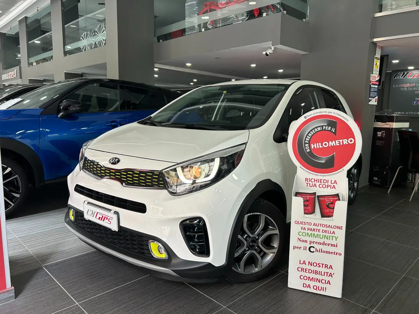 Kia Picanto 1.0 MPI 67cv X Line ITALIANA +CarPlay +Camera Blanc - 1