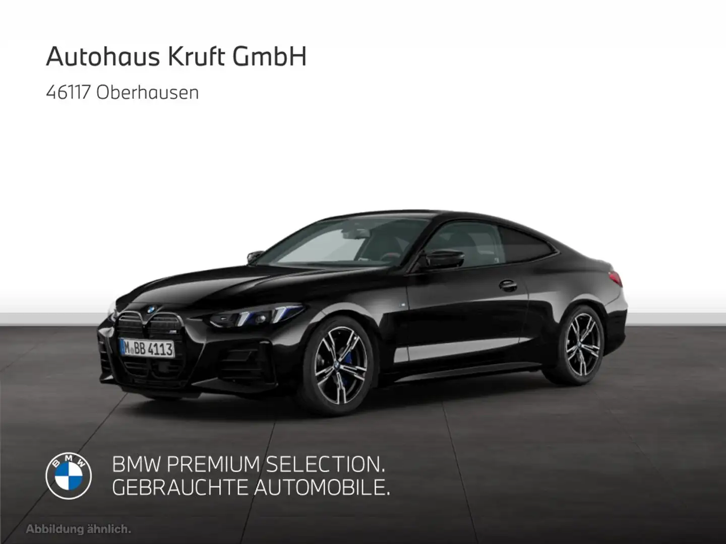 BMW 440 M440i xDrive Coupé HUD+STANDHZ+KAMERA+ACC+ESITZE+L Schwarz - 2