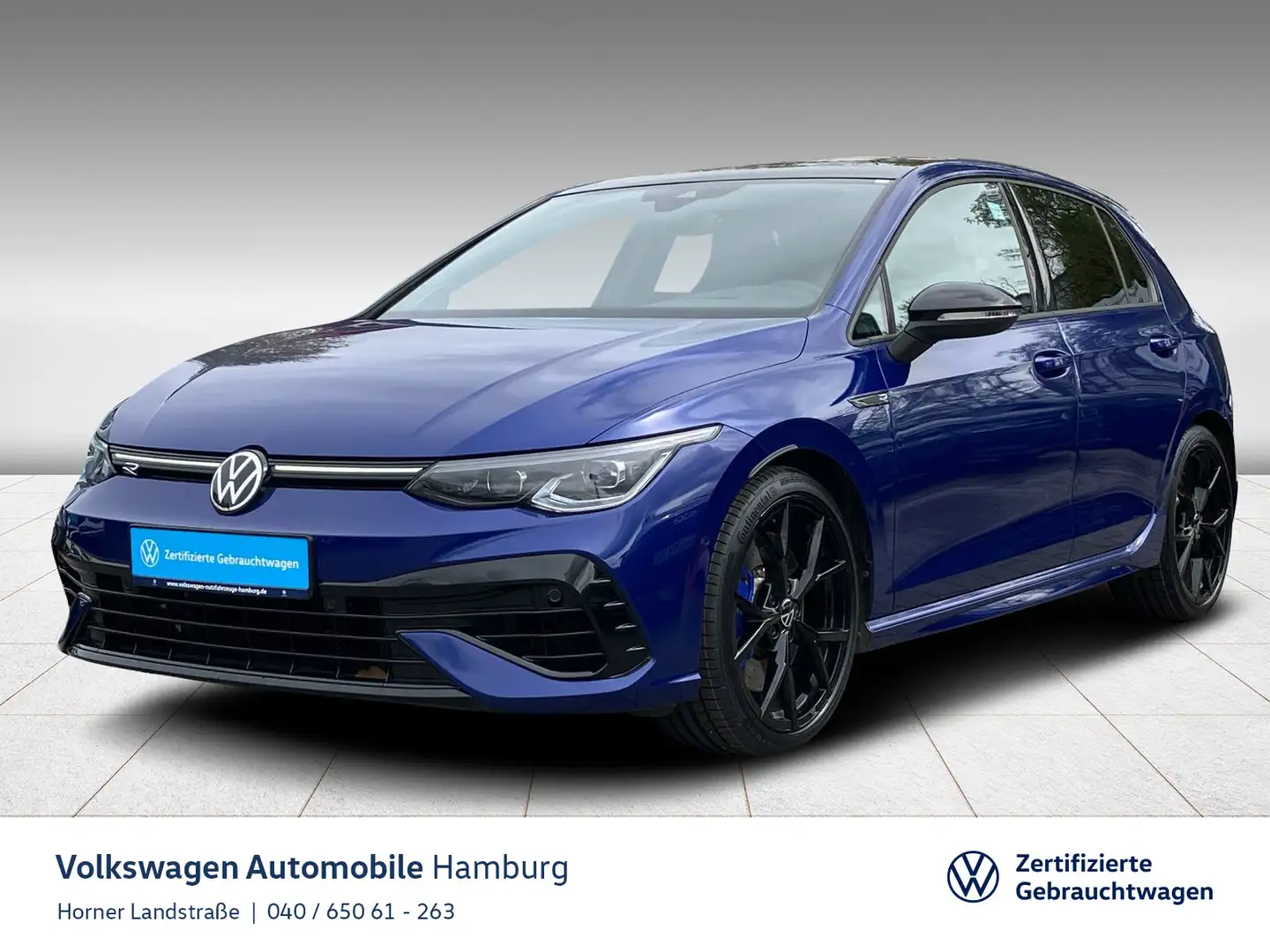 Volkswagen Golf VIII R 2.0 TSI DSG 4Motion Panorama Sitzhzg Bleu - 1