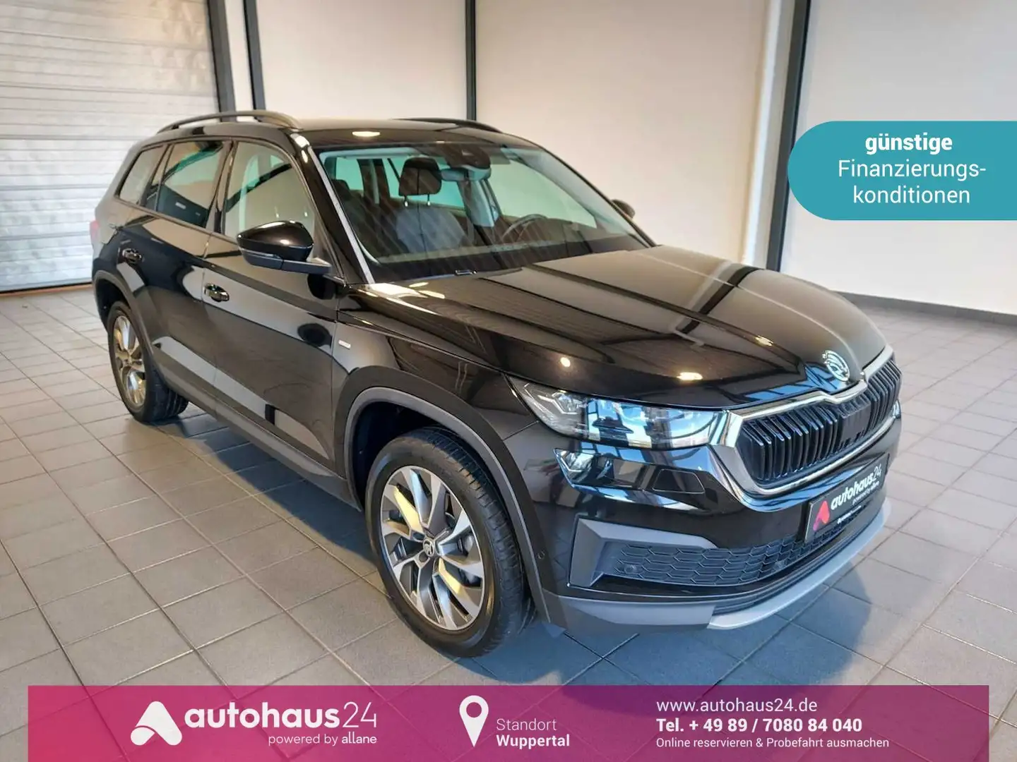 Skoda Kodiaq 2.0 TDI Clever 4x4|DSG|AHK|LED|Kamera Siyah - 1