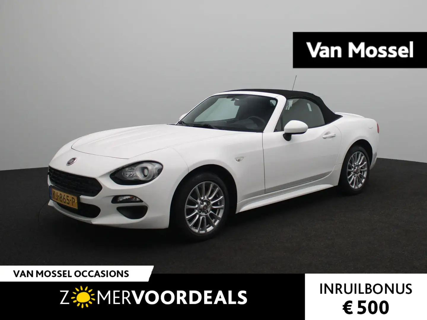 Fiat 124 Spider 1.4 MultiAir Turbo 140pk | Orig. NL | 2e-Eigenaar Blanco - 1