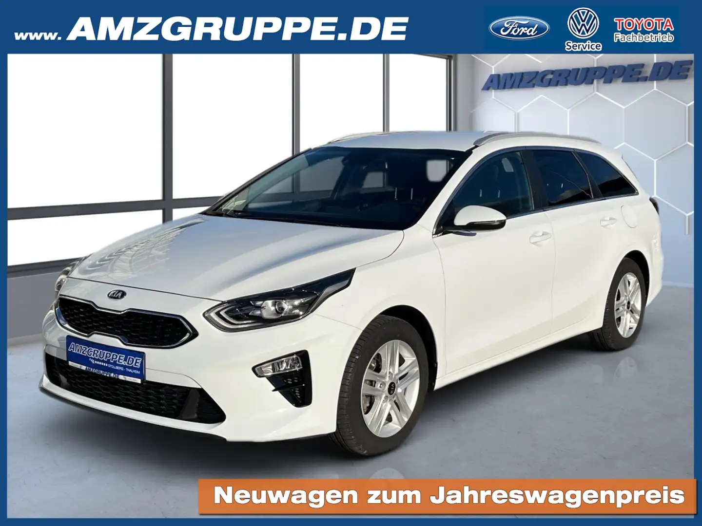 Kia Ceed SW / cee'd SW ceed Sportswagon 1.4T-GDI Vision Navi+Sitzhzg+Kame Weiß - 1
