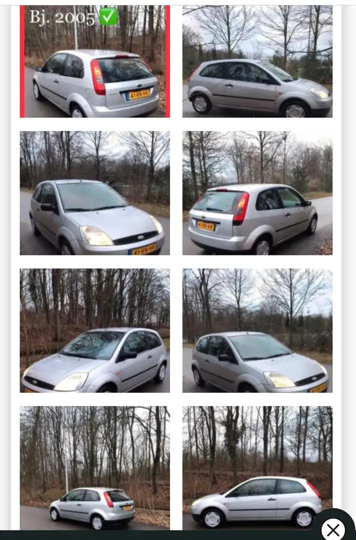 Ford Fiesta Fiesta 1.3 Style Grijs - 1