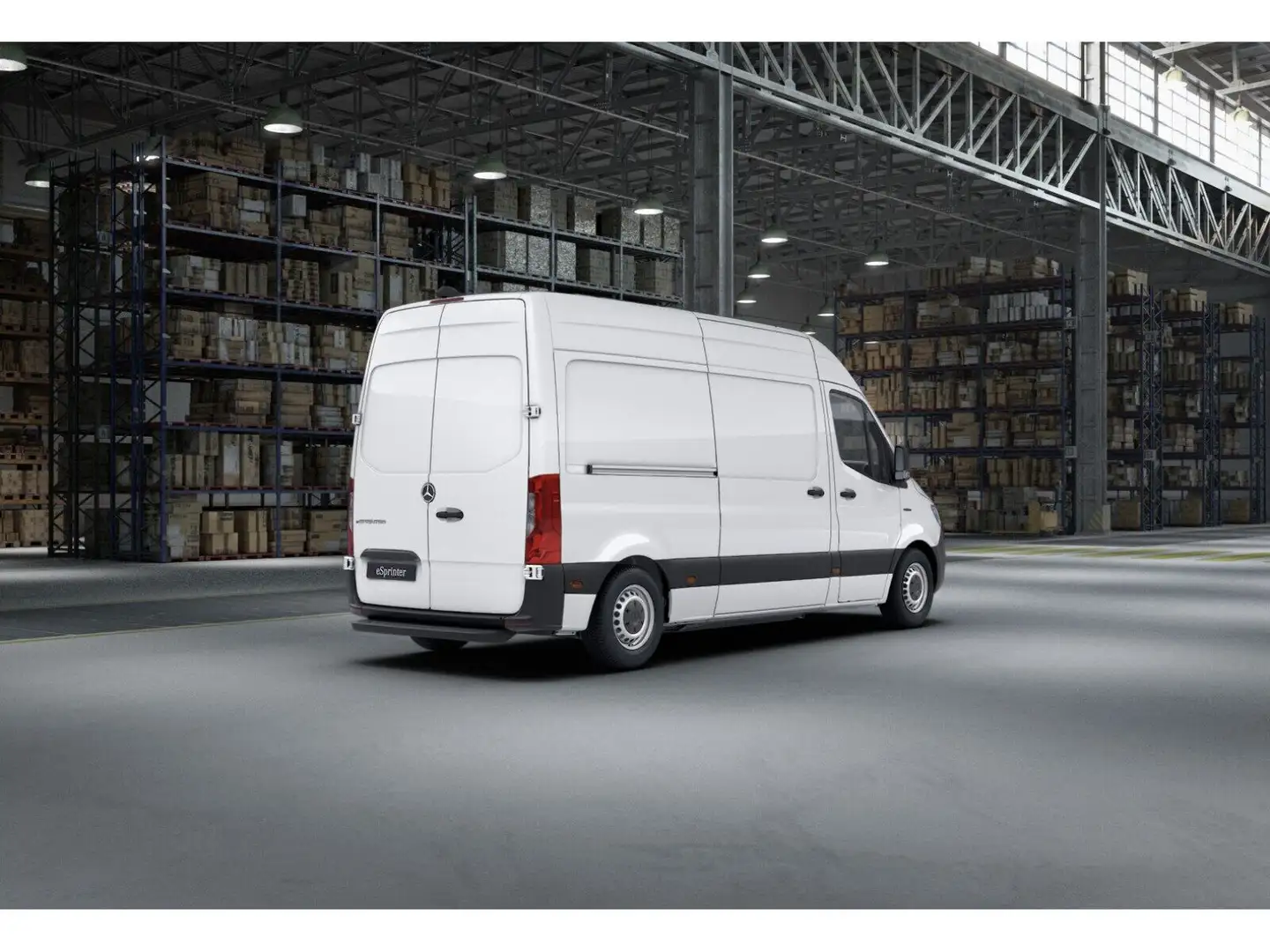 Mercedes-Benz Sprinter e 312 KASTEN, HOCH - NUR GEWERBE/EXPORT! Blanco - 2