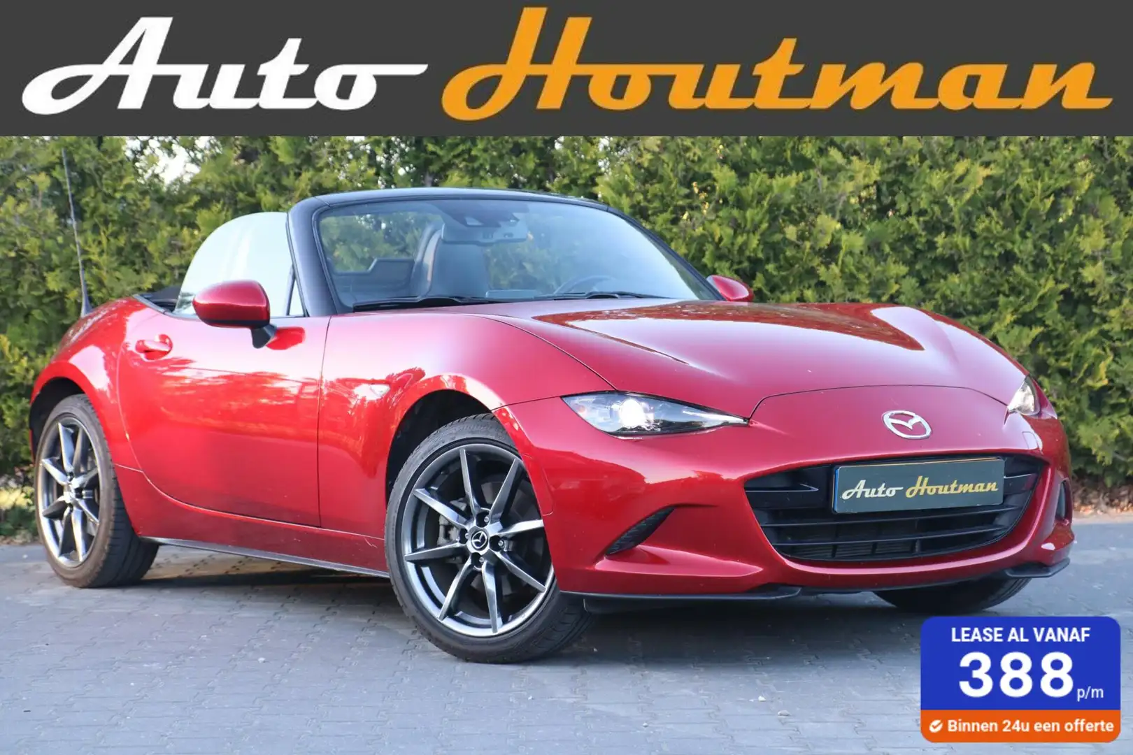 Mazda MX-5 2.0 SkyActiv-G 160 GT-M 161 PK Recaro|Leder|Camera Rouge - 1
