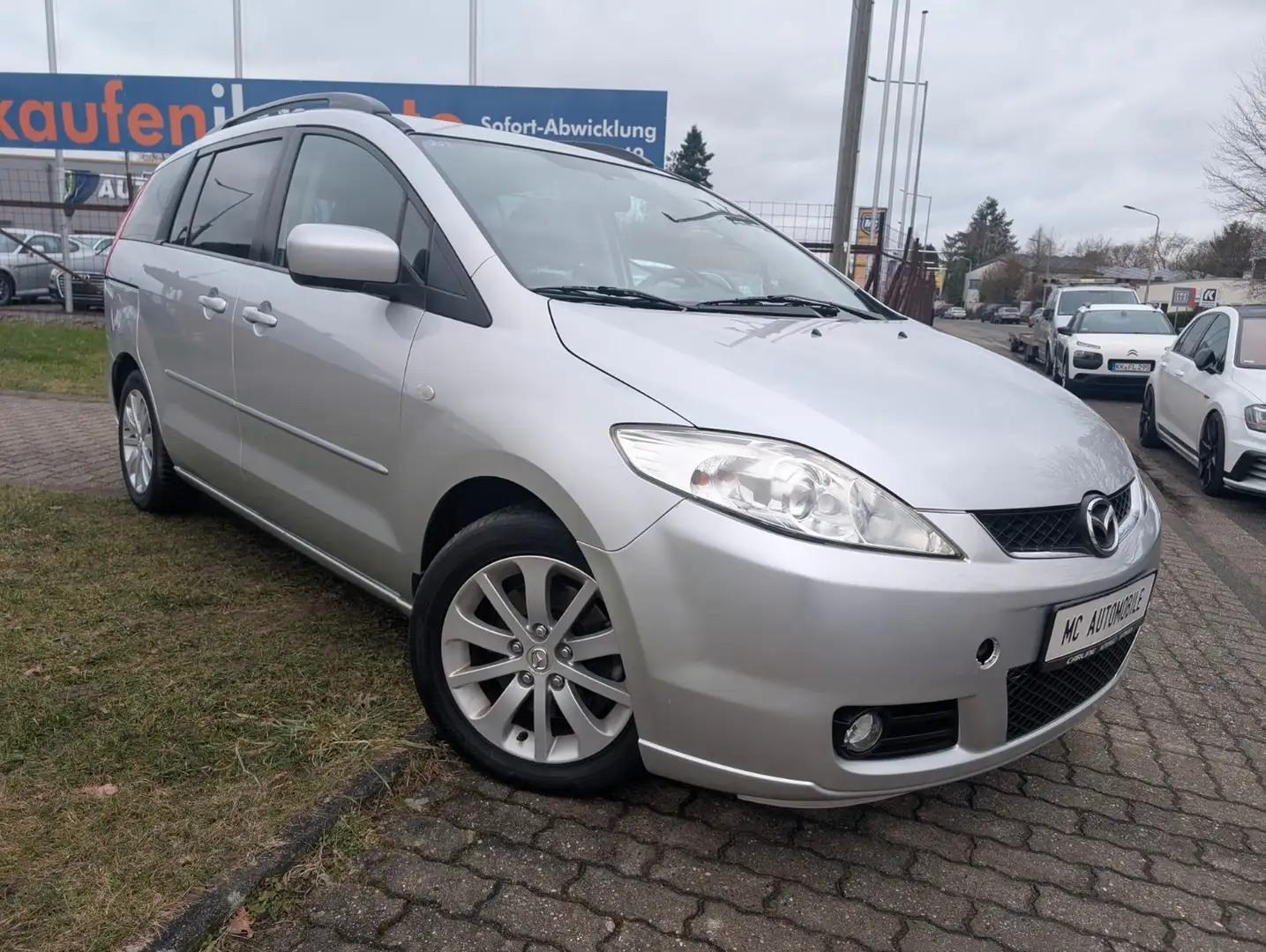 Mazda 5 Lim. 1.8 Exclusive*7-SITZE*AHK*KLIMA*RADIO-CD Silber - 2