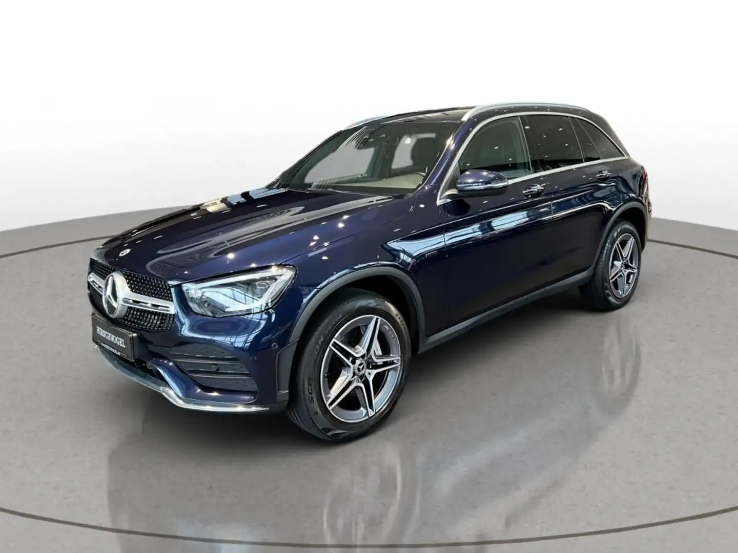 Mercedes-Benz GLC 300 de 4M AMG-Line+AHK+KEYLESS+MULTIBEAM+Kam Blauw - 2