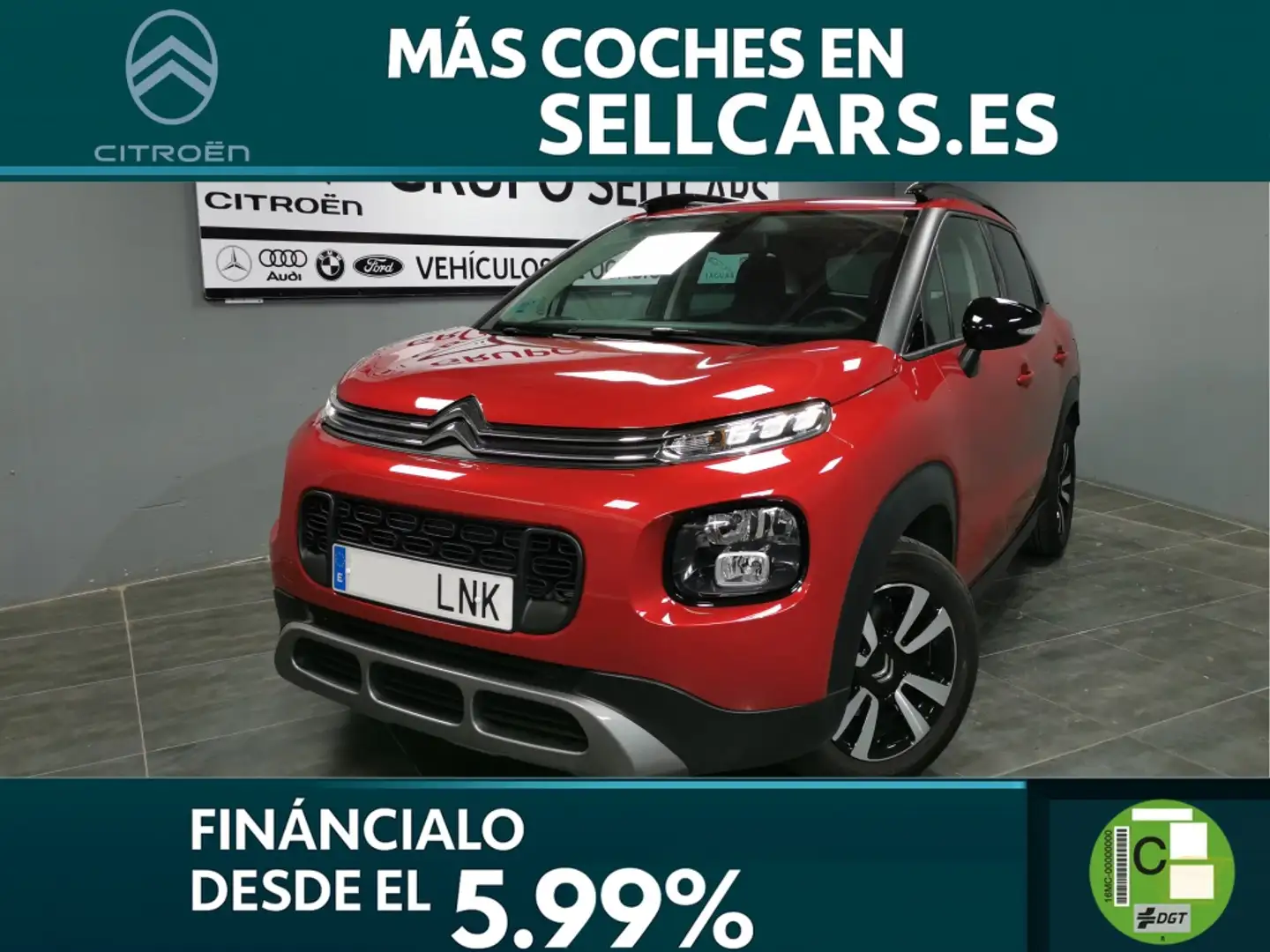 Citroen C3 Aircross Puretech S&S Feel 110 Rosso - 1