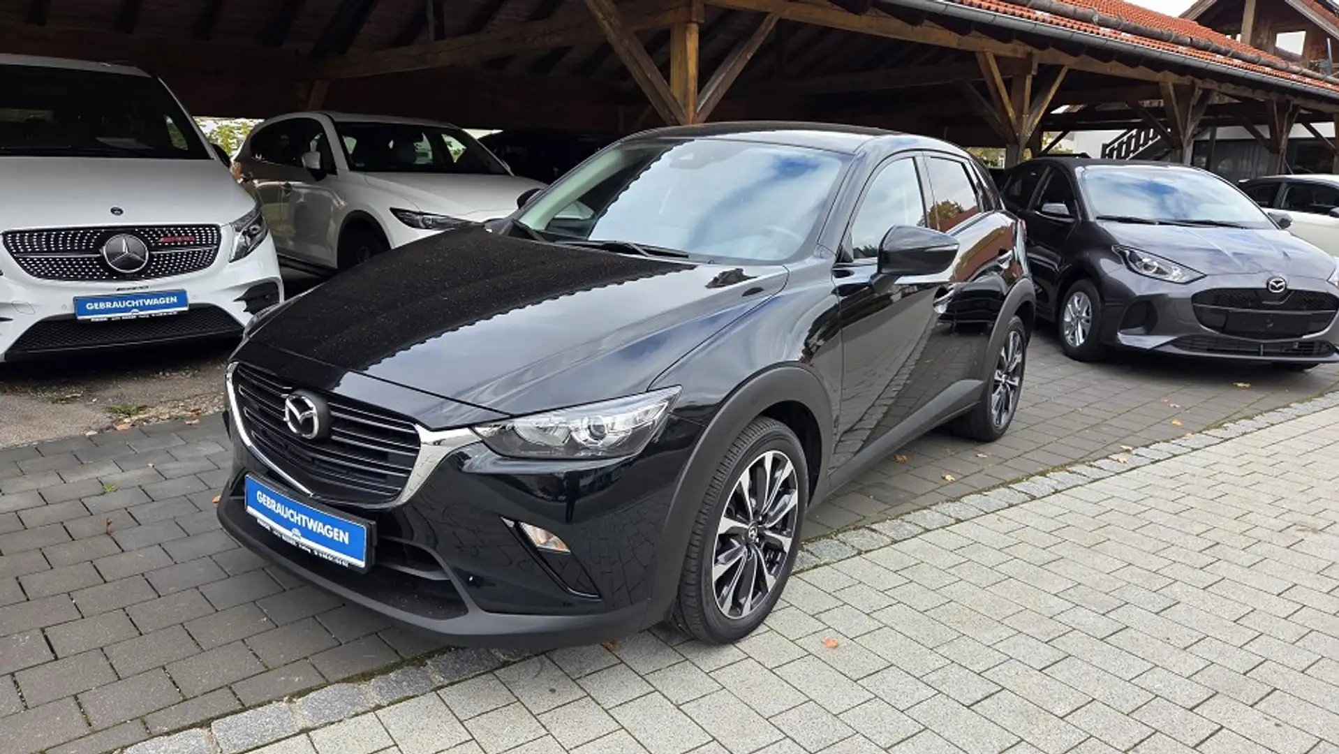 Mazda CX-3 als Ad´vantage Neuwagengarantie bis 06.2026 Schwarz - 1
