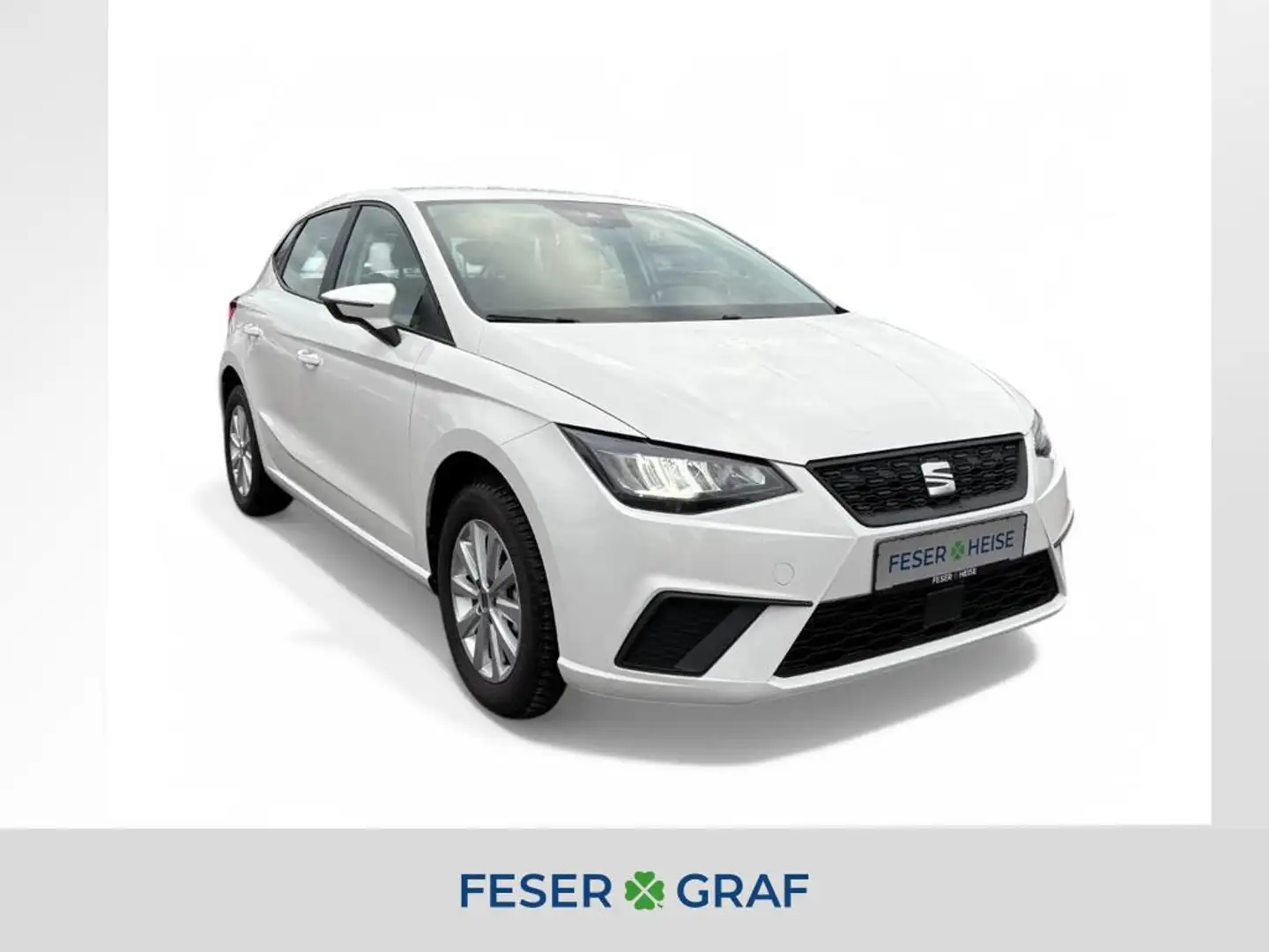 SEAT Ibiza Style 1.0 TSI LED/Sitzhzg./Kamera/Klima Weiß - 1