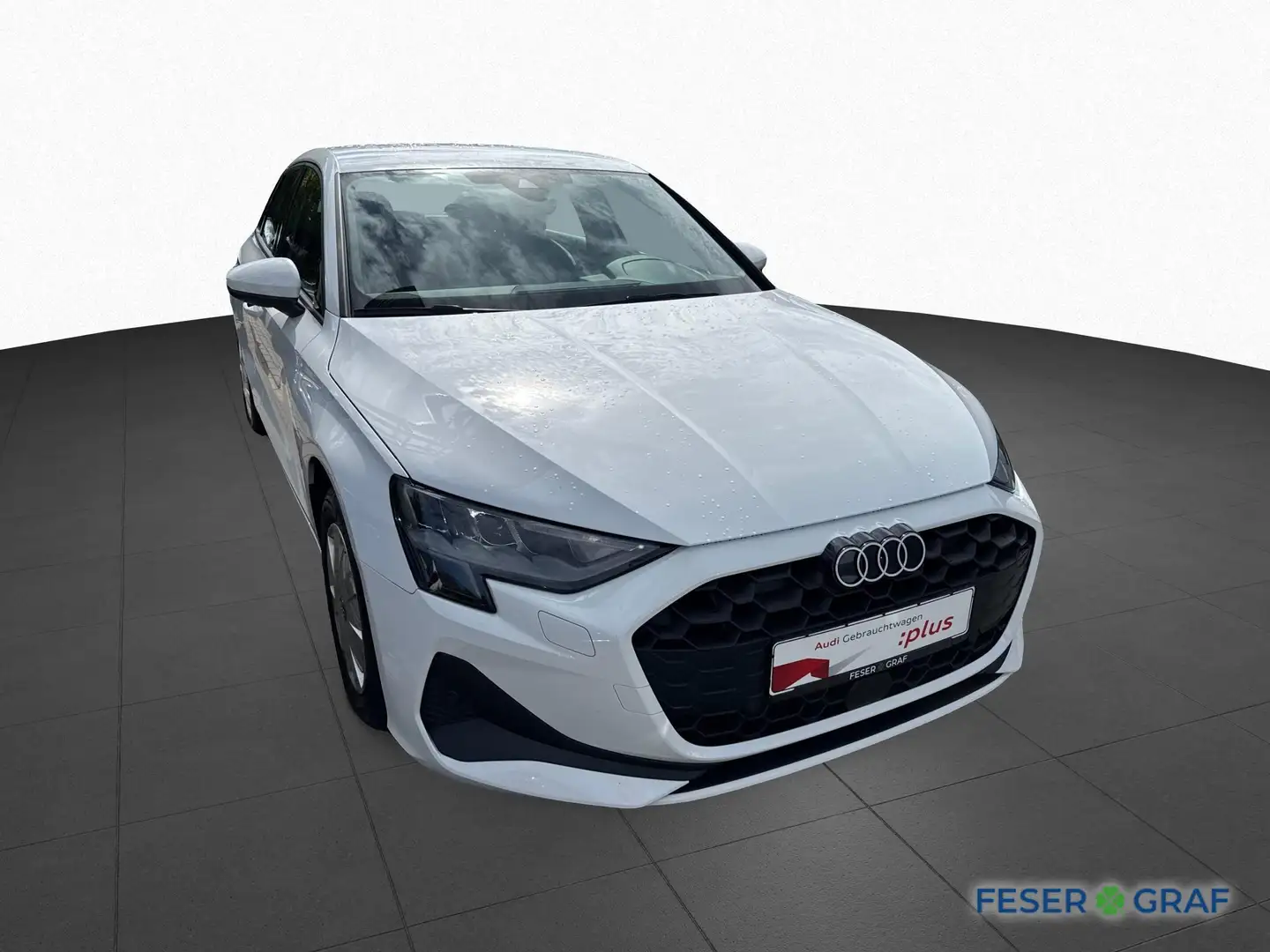 Audi A3 30 TFSI S tro+Shz+Smartphoneinterf+ Weiß - 2