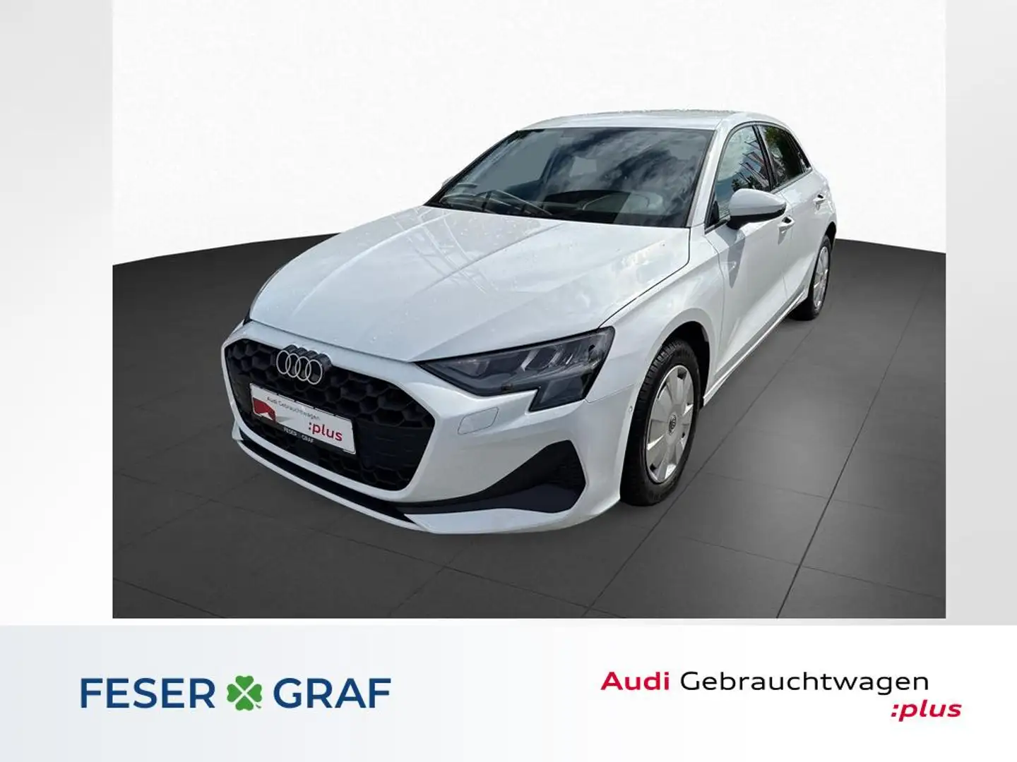 Audi A3 30 TFSI S tro+Shz+Smartphoneinterf+ Weiß - 1