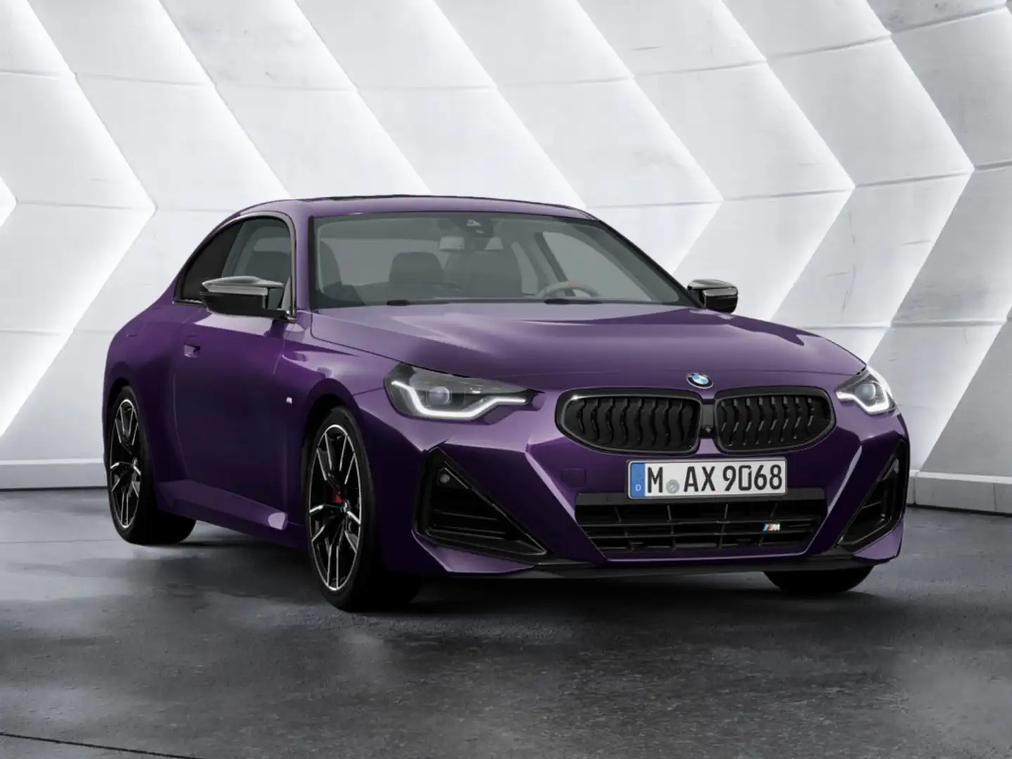 BMW 240 Mi xDrive KAMERA H/K HGSD NAVI LED 360° Lilla - 2