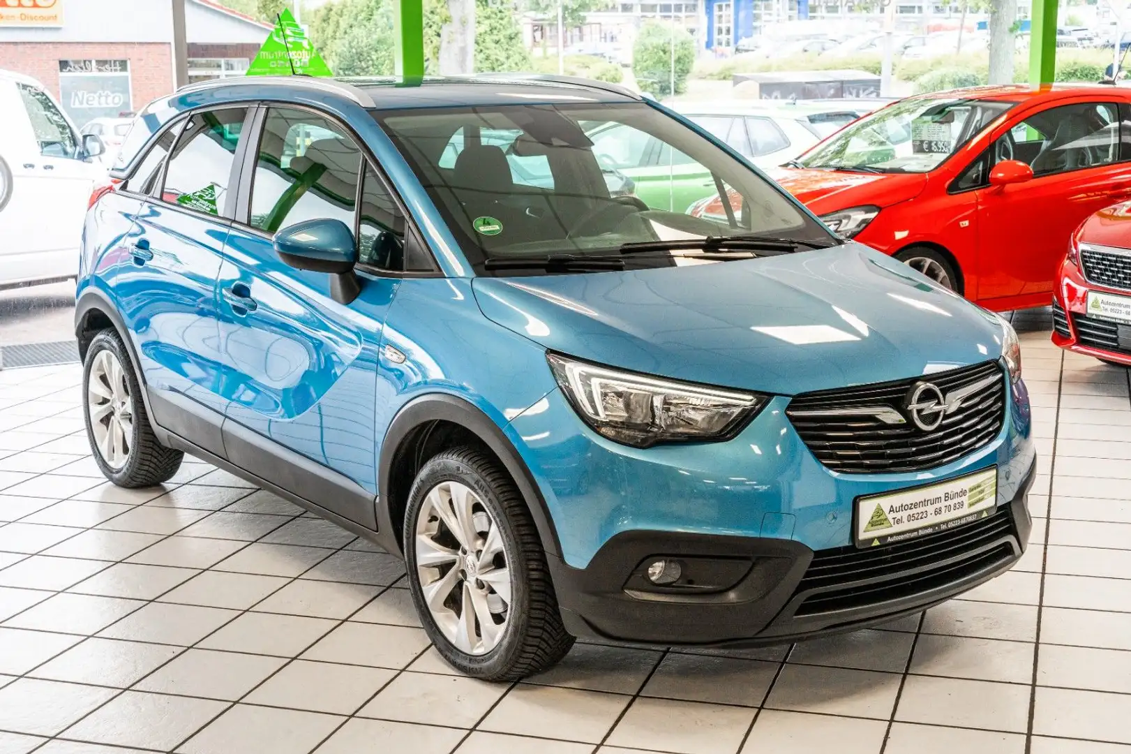 Opel Crossland X 1.2 Benzin Innovation Klima Navi Bleu - 1