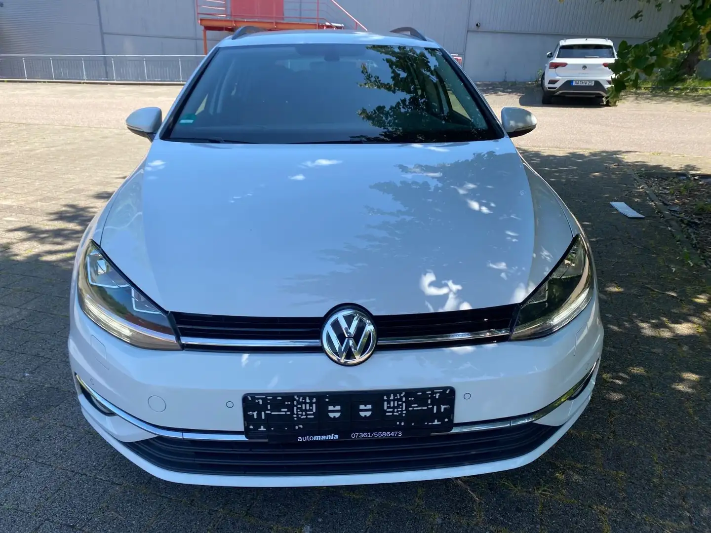 Volkswagen Golf 2.0 TDI Comfortline Variant Klima ACC Navi Weiß - 2