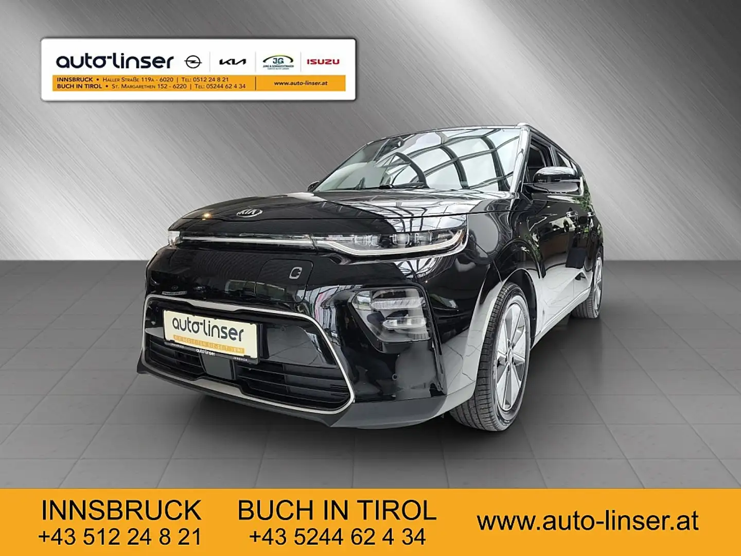 Kia Soul EV 64kWh Long Gold Noir - 1